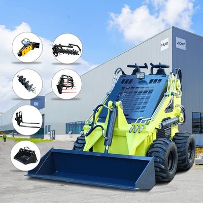 EPA Ντίζελ Βενζίνη Μίνι Σκιντ Στιρ Φορτωτής Με 950 kg βάρος μηχανής και κινητήρα Stratton
