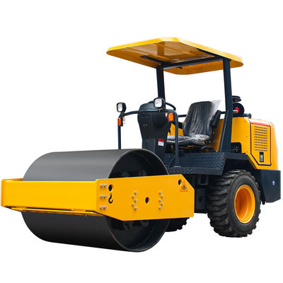 CHANGCHAI Μηχανή 120KN Ενθουσιαστική δύναμη Single Drum Vibratory Road Roller για κτίριο