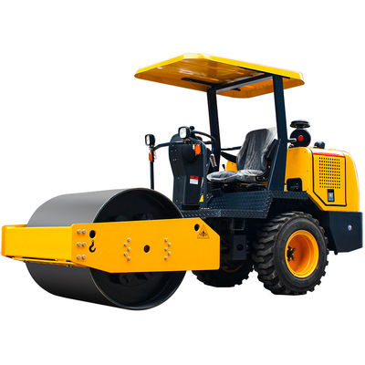 CHANGCHAI Μηχανή 120KN Ενθουσιαστική δύναμη Single Drum Vibratory Road Roller για κτίριο