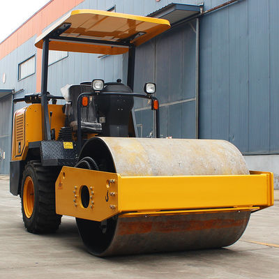 3.5ton 4ton 6ton 8ton Single Drum Earth Road Roller με ταχύτητα 2-12km/h