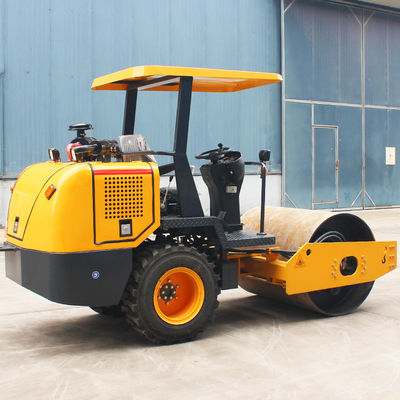 3.5ton 4ton 6ton 8ton Single Drum Earth Road Roller με ταχύτητα 2-12km/h