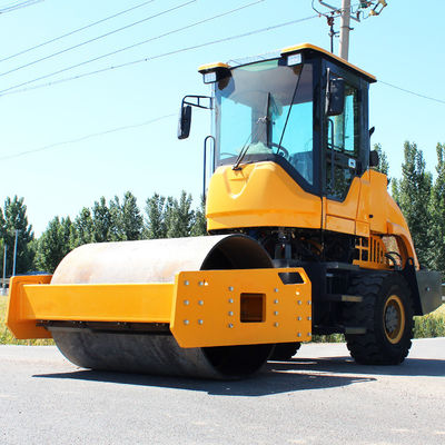 4.8 Kw Vibratory Road Roller 5000kg 5ton με πιστοποιητικό CE ISO από την Κίνα