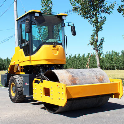 4.8 Kw Vibratory Road Roller 5000kg 5ton με πιστοποιητικό CE ISO από την Κίνα