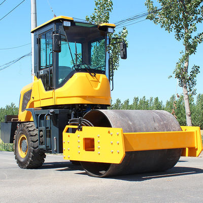 3500kg 4000kg Πλήρως υδραυλικός δονητικός κυλίνδρος για συμπίεση του ασφαλτού και του σκυροδέματος
