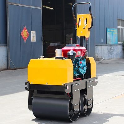 Η HONDA Powered 20KN Walk Behind Vibratory Mini Road Roller για άσφαλτο και πάτωμα εδάφους