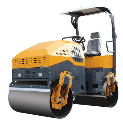 Δύο δονήσεις Hydraulic Vibration 70Hz Road Roller για και Smooth Asphalt Compaction