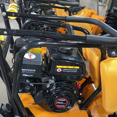 5.5-6.5HP Βενζινοκινητήρα/Δηζελοκινητήρα Φορητός συμπιεστής πλάκας για έργα κατασκευής