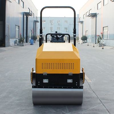 560 mm Διαμέτρου τύμπανου 2 τόνων Συμπίεστος υδραυλικός διπλός ομαλός τύμπανος δονητικός τροχός κυλίνδρος